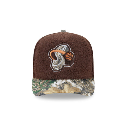 Just Caps Hardwood Classics Realtree Camo Seattle SuperSonics 59FIFTY A-Frame Fitted Hat