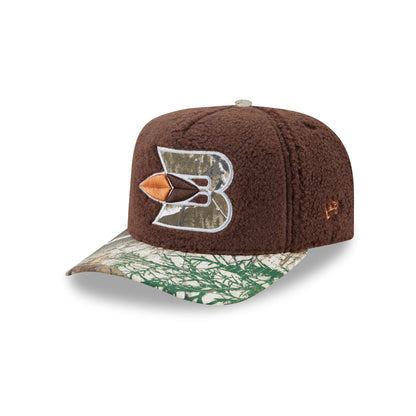 Just Caps Hardwood Classics Realtree Camo Buffalo Braves 59FIFTY A-Frame Fitted Hat