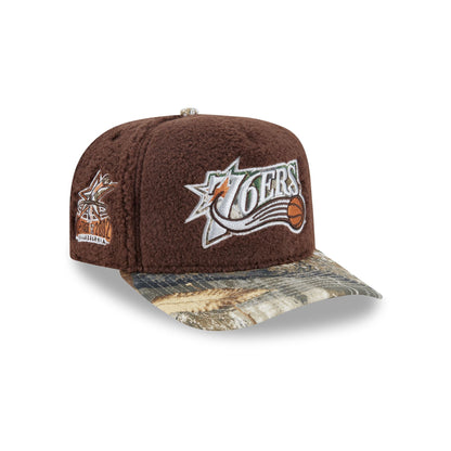 Just Caps Hardwood Classics Realtree Camo Philadelphia 76ers 59FIFTY A-Frame Fitted Hat