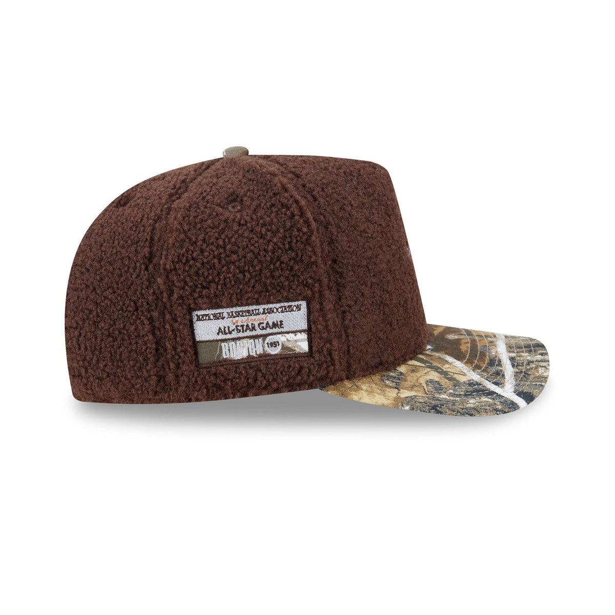 Just Caps Hardwood Classics Realtree Camo Boston Celtics 59FIFTY A-Frame Fitted Hat