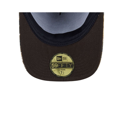 Just Caps Hardwood Classics Realtree Camo Boston Celtics 59FIFTY A-Frame Fitted Hat