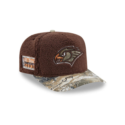 Just Caps Hardwood Classics Realtree Camo Atlanta Hawks 59FIFTY A-Frame Fitted Hat