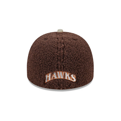 Just Caps Hardwood Classics Realtree Camo Atlanta Hawks 59FIFTY A-Frame Fitted Hat