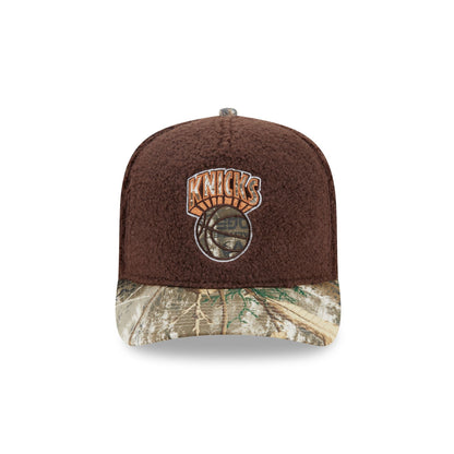 Just Caps Hardwood Classics Realtree Camo New York Knicks 59FIFTY A-Frame Fitted Hat