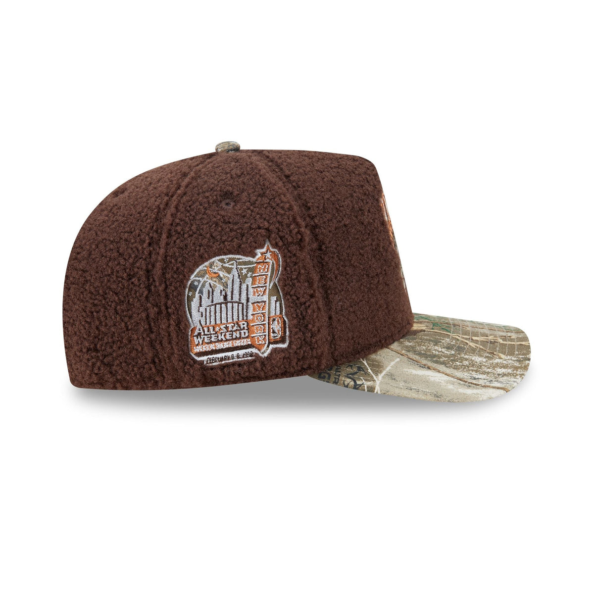 Just Caps Hardwood Classics Realtree Camo New York Knicks 59FIFTY A-Frame Fitted Hat