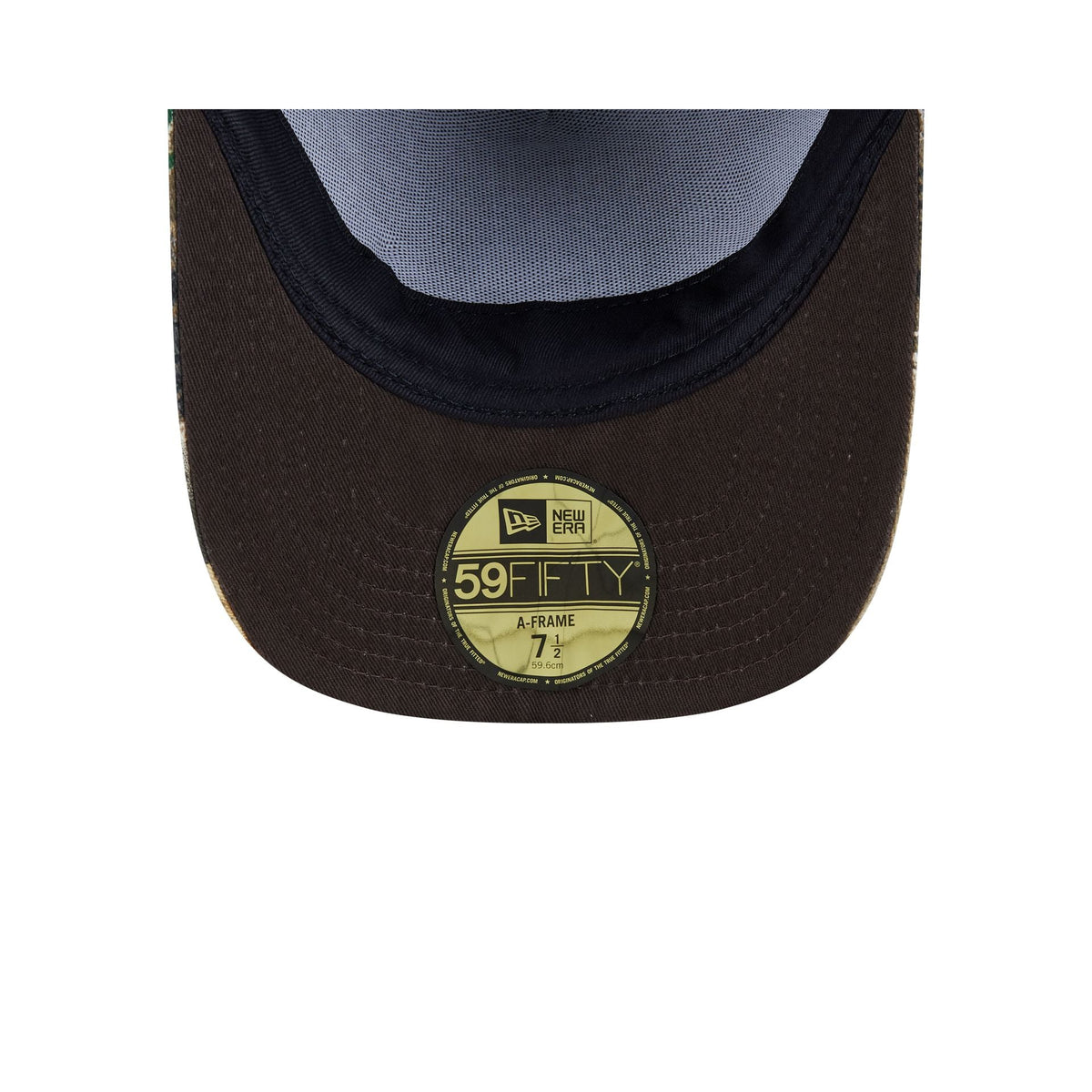 Just Caps Hardwood Classics Realtree Camo New York Knicks 59FIFTY A-Frame Fitted Hat