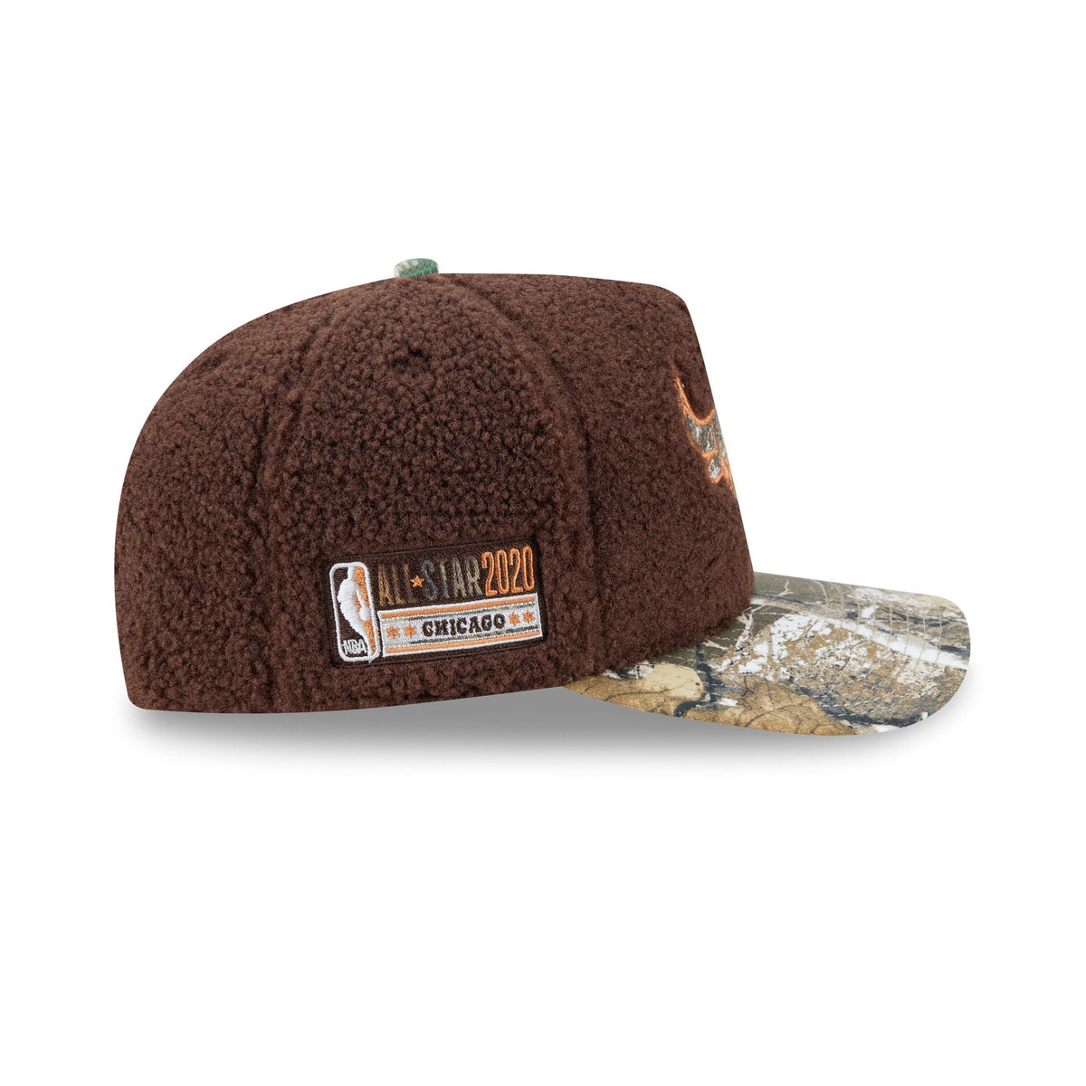 Just Caps Hardwood Classics Realtree Camo Chicago Bulls 59FIFTY A-Frame Fitted Hat