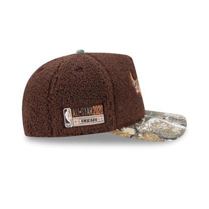 Just Caps Hardwood Classics Realtree Camo Chicago Bulls 59FIFTY A-Frame Fitted Hat