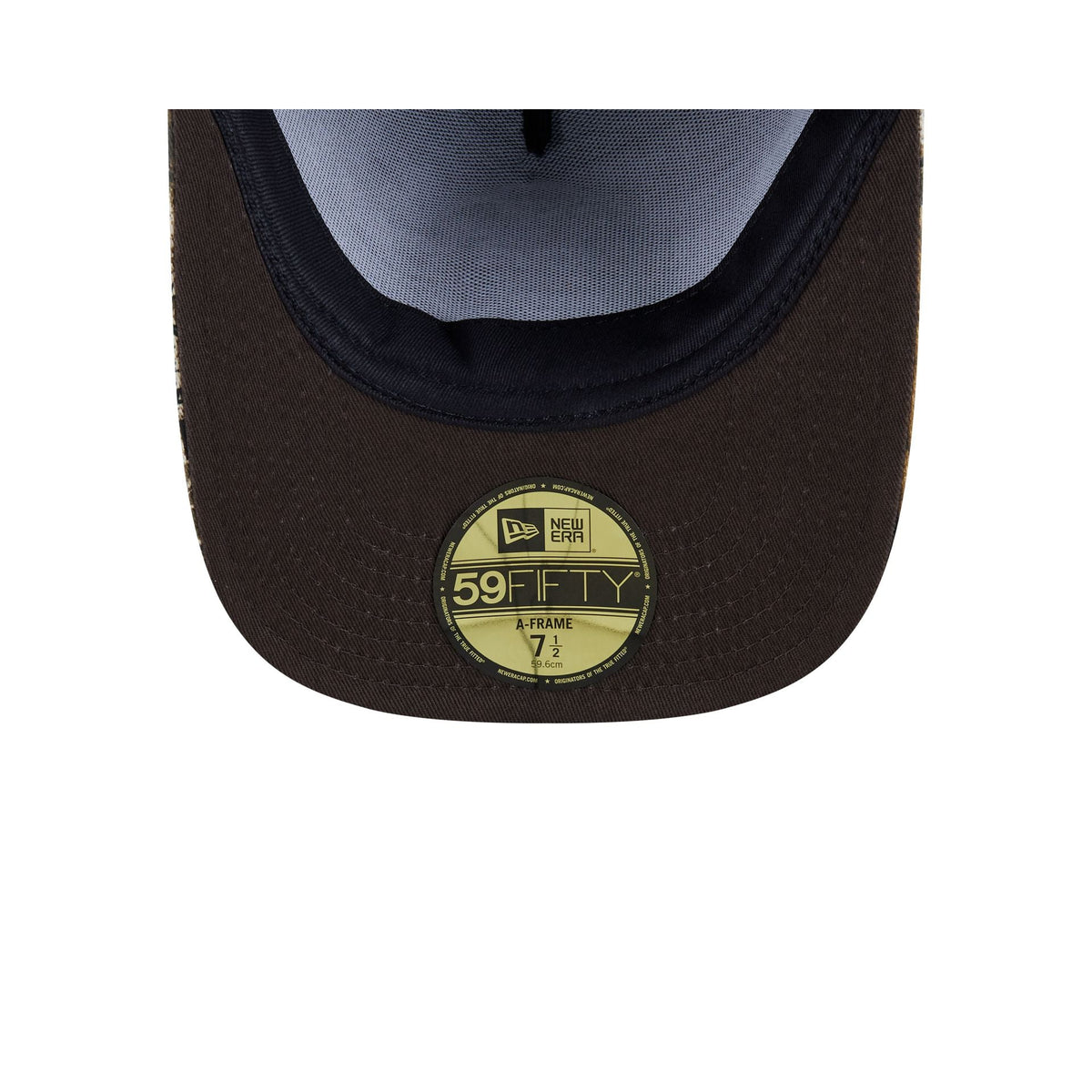 Just Caps Hardwood Classics Realtree Camo Golden State Warriors 59FIFTY A-Frame Fitted Hat