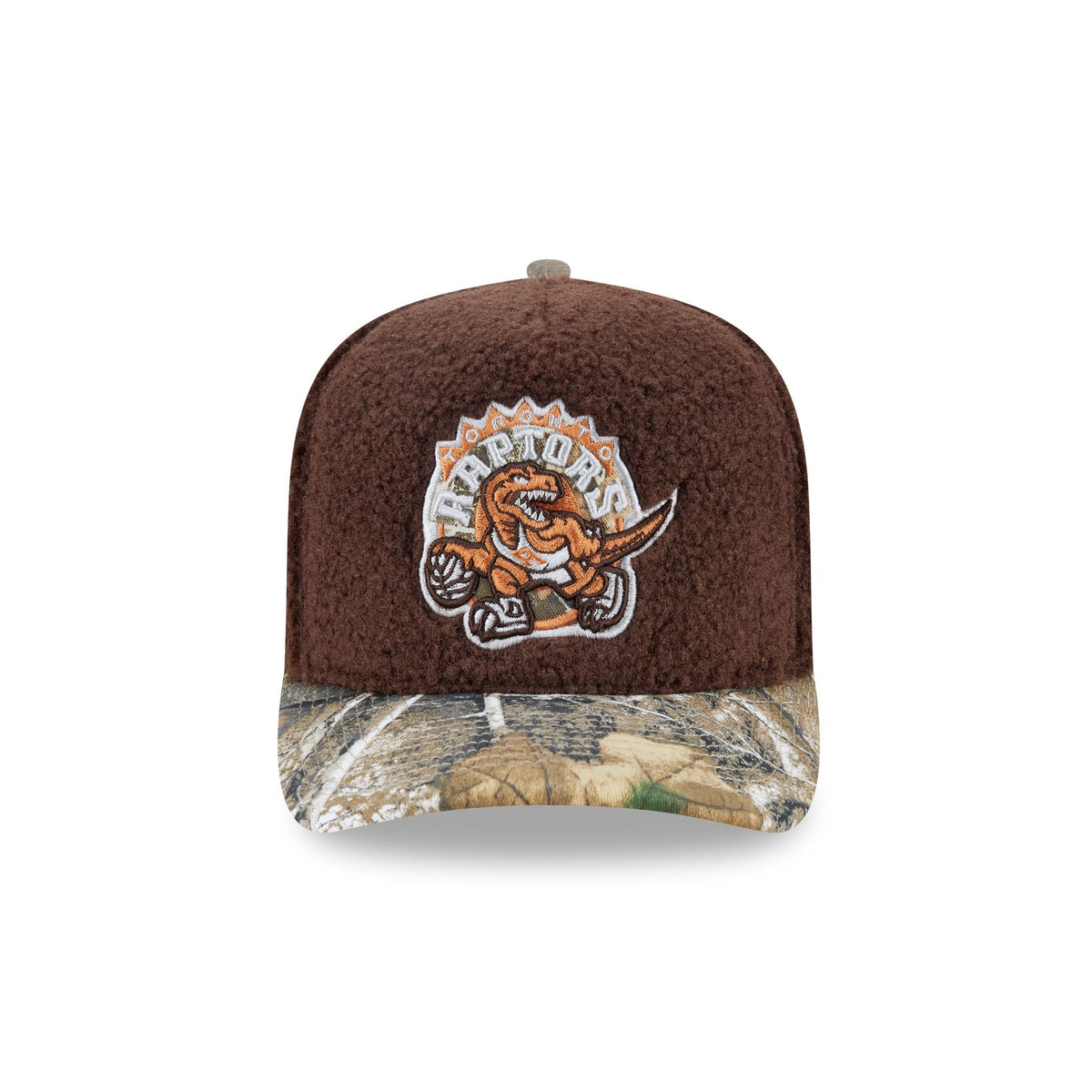 Just Caps Hardwood Classics Realtree Camo Toronto Raptors 59FIFTY A-Frame Fitted Hat