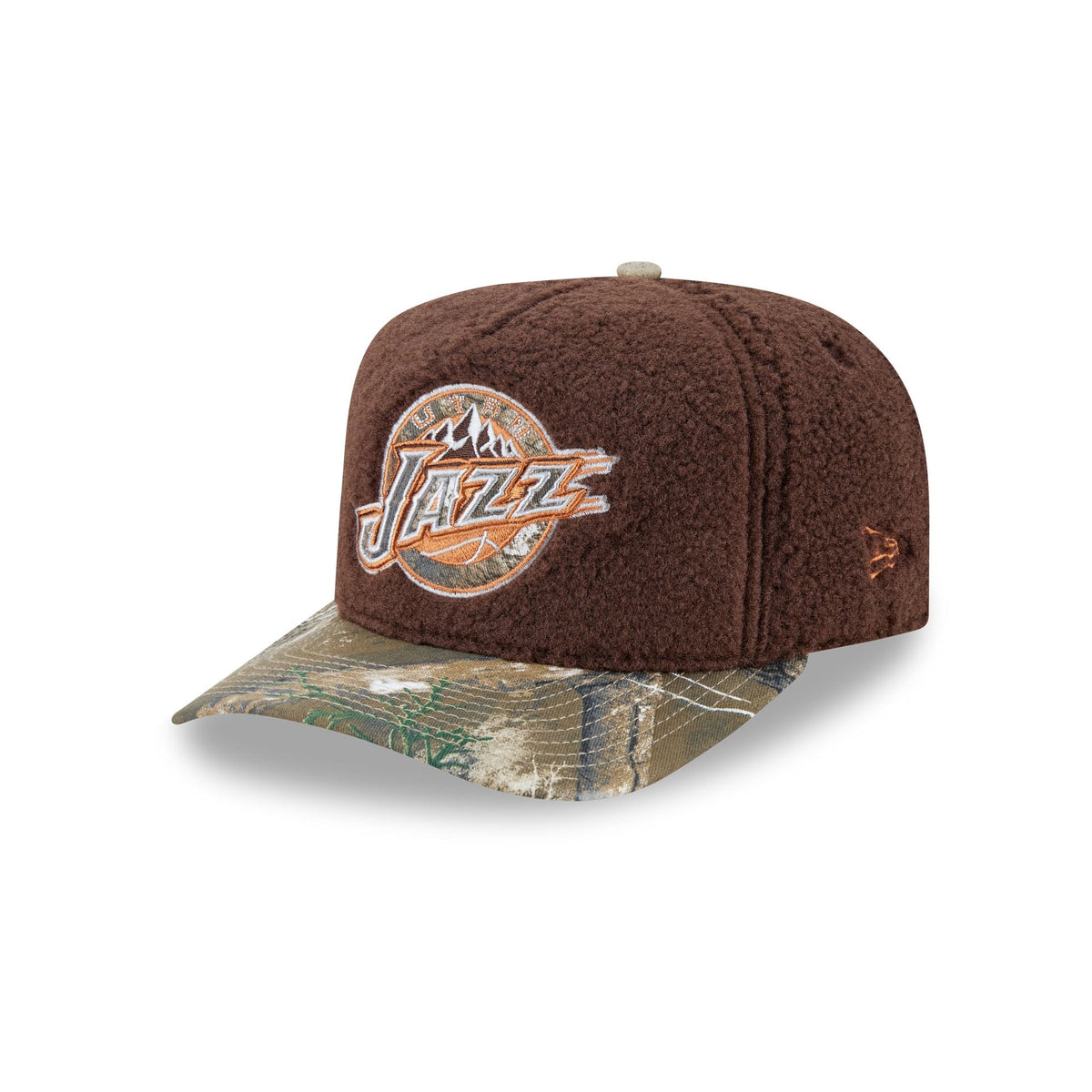 Just Caps Hardwood Classics Realtree Camo Utah Jazz 59FIFTY A-Frame Fitted Hat