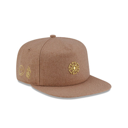 New Era Cap x J Balvin x Ryan Castro Beige Wool 19TWENTY Snapback Hat