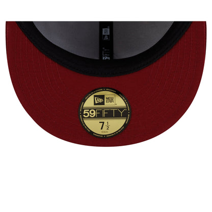 New Era Cap x J Balvin x Ryan Castro Red Wool 59FIFTY Fitted Hat