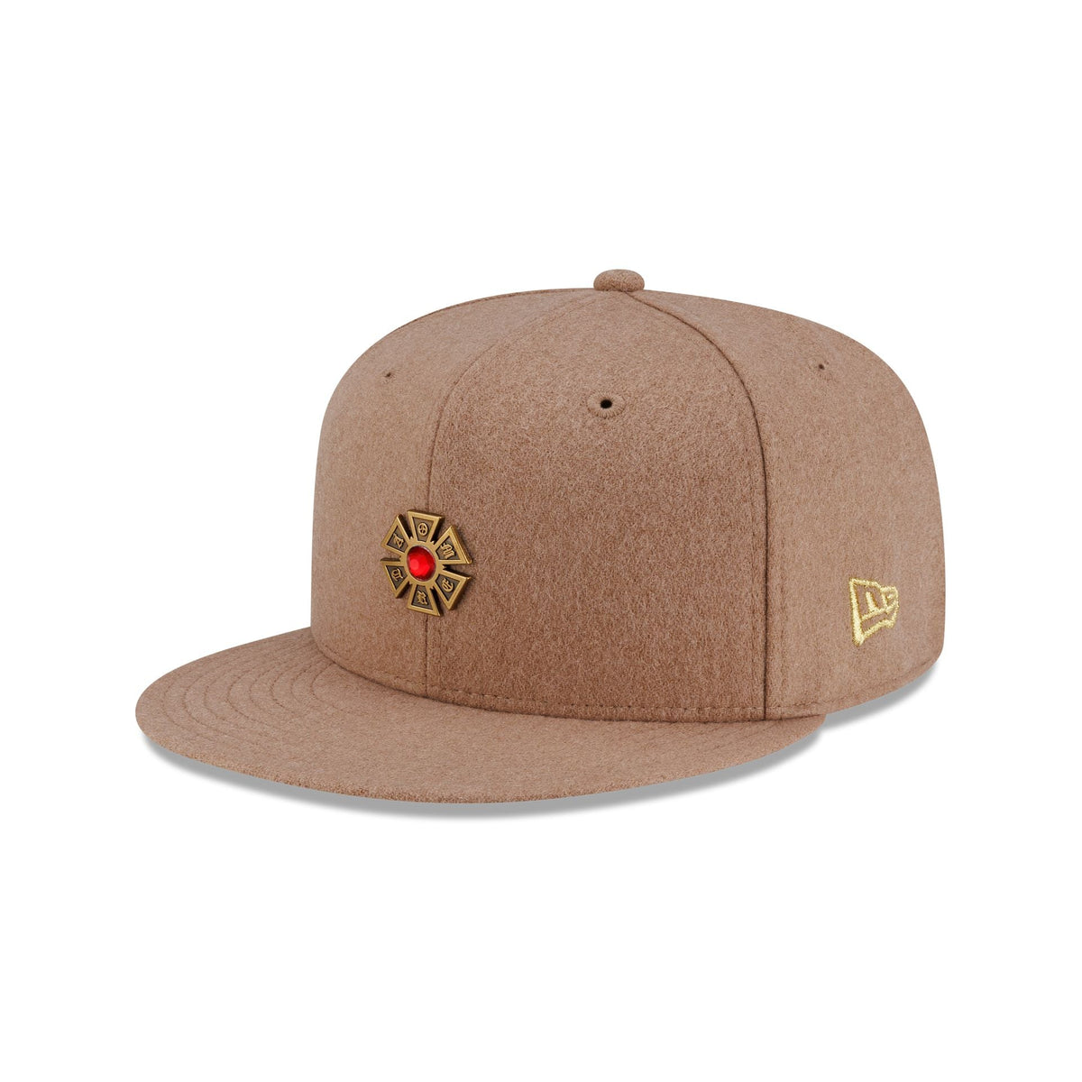 New Era Cap x J Balvin x Ryan Castro Beige Wool 59FIFTY Fitted Hat