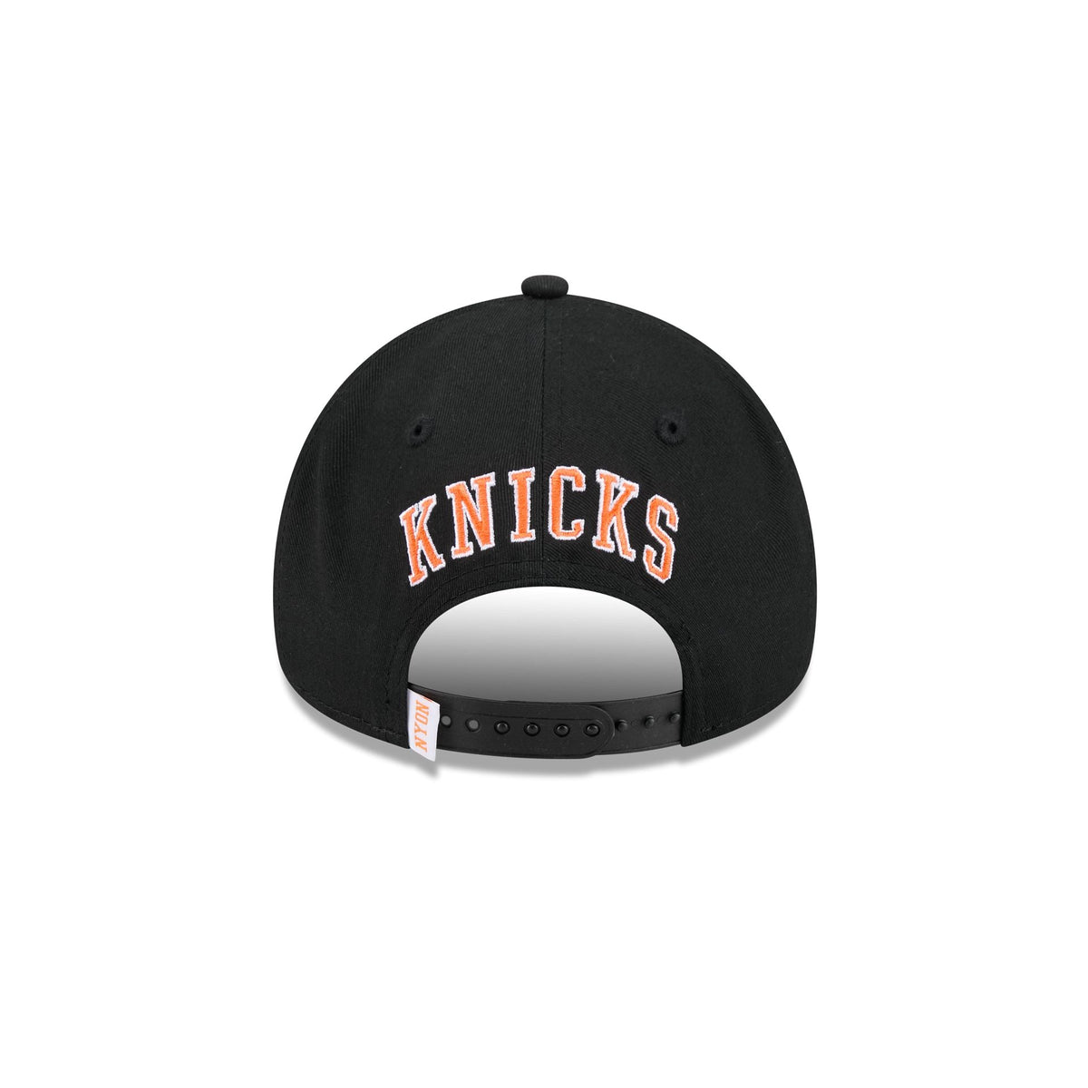 New York or Nowhere x New York Knicks Wordmark Black 9FORTY A-Frame Snapback Hat