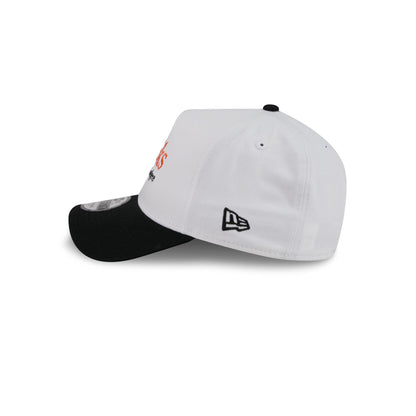 New York or Nowhere x New York Knicks Print White Two Tone 9FORTY A-Frame Snapback Hat