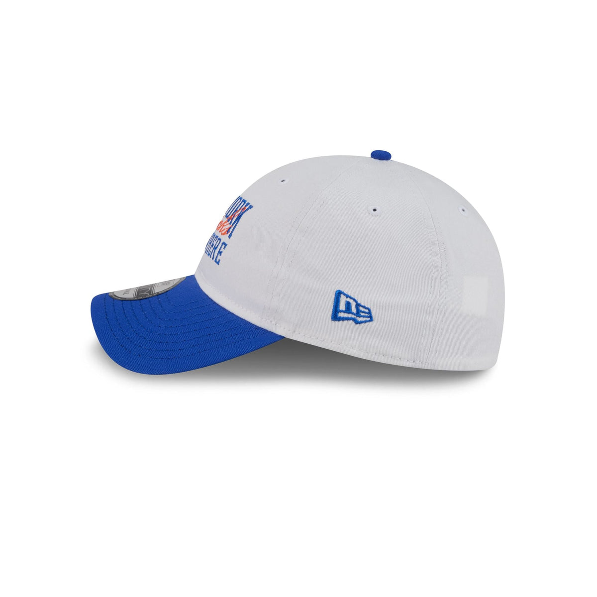 New York or Nowhere x New York Knicks Bold Script White 9TWENTY Adjustable Hat