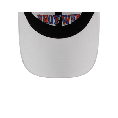 New York or Nowhere x New York Knicks Wordmark White 9TWENTY Adjustable Hat