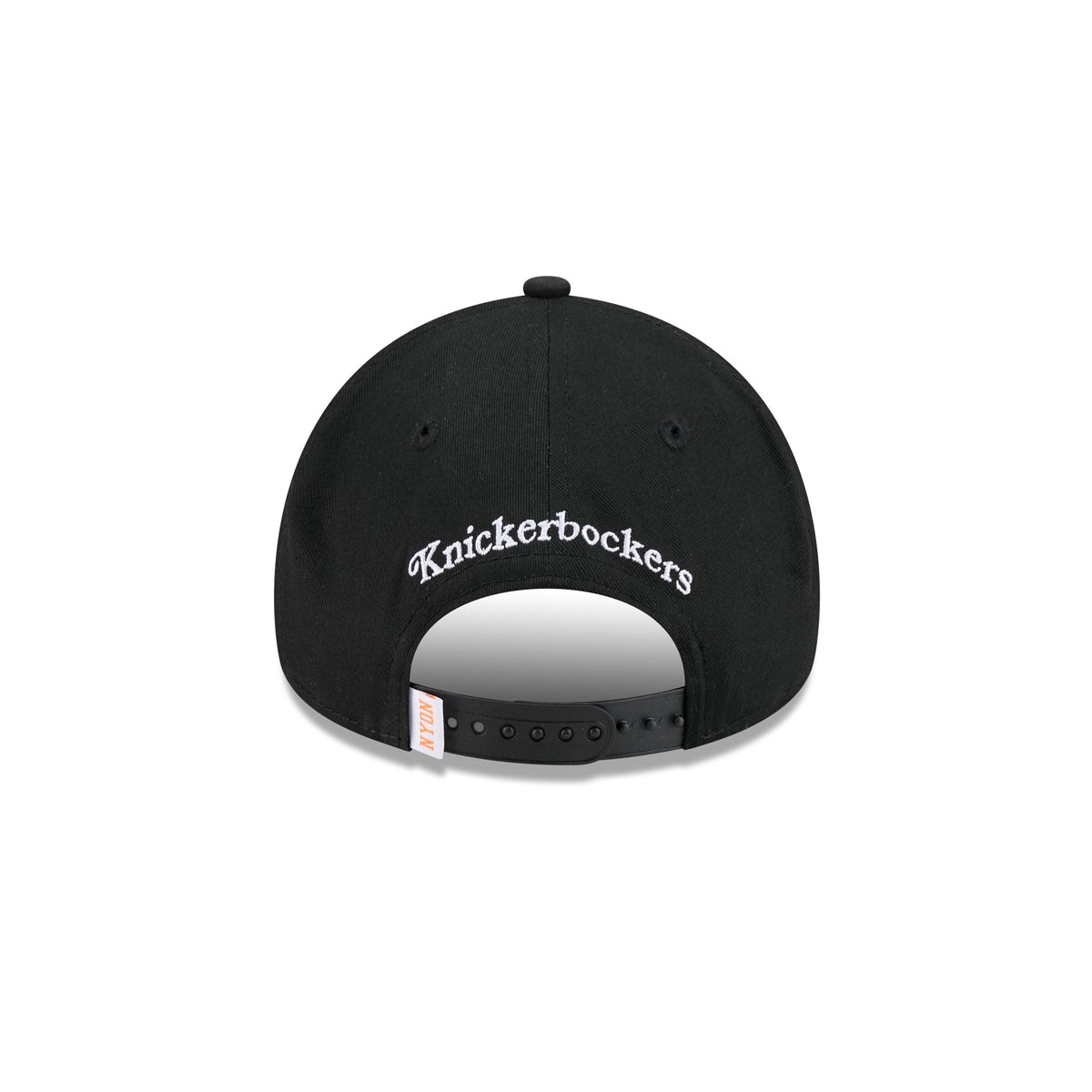 New York or Nowhere x New York Knicks Script Black 9FORTY A-Frame Snapback Hat
