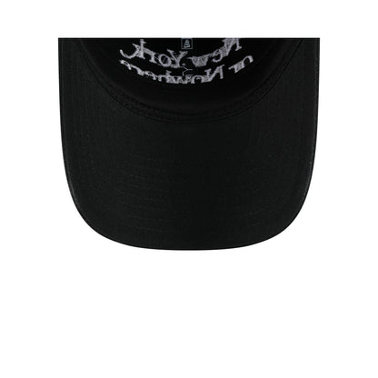 New York or Nowhere x New York Knicks Script Black 9TWENTY Adjustable Hat