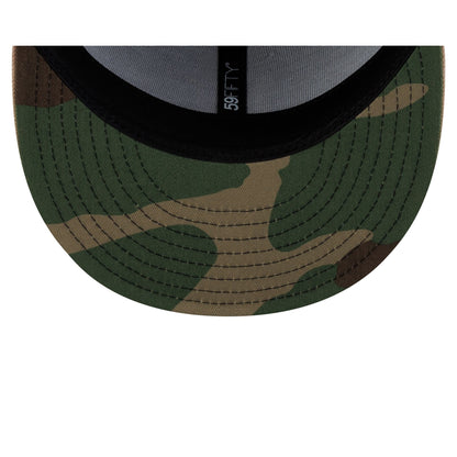 New York Yankees Contrast Camo 59FIFTY Fitted Hat