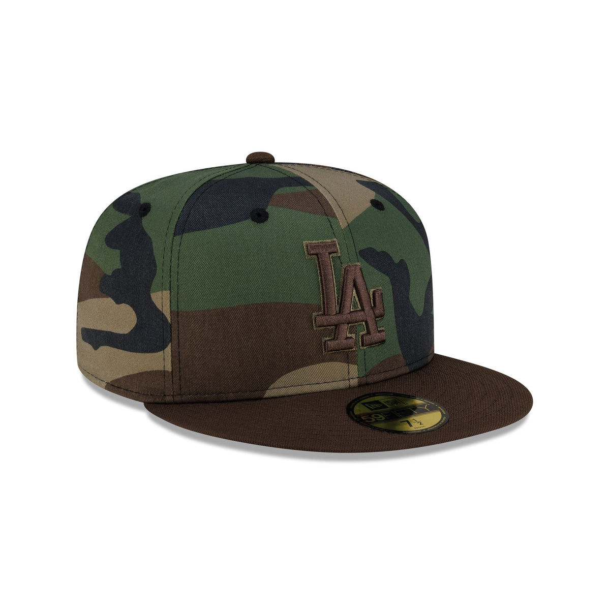 Los Angeles Dodgers Contrast Camo 59FIFTY Fitted Hat