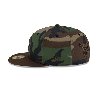 Los Angeles Dodgers Contrast Camo 59FIFTY Fitted Hat