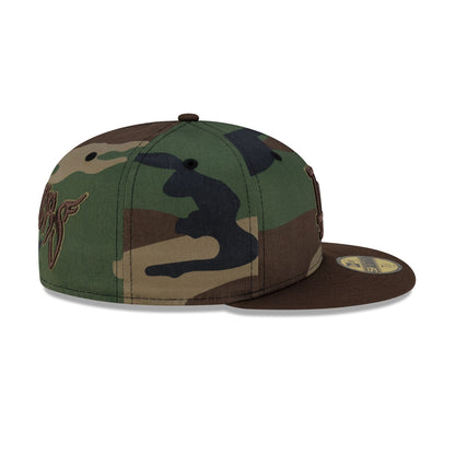 Los Angeles Dodgers Contrast Camo 59FIFTY Fitted Hat