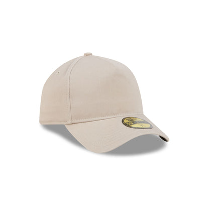 New Era Cap Cotton Twill Light Gray 59FORTY A-Frame Fitted Hat