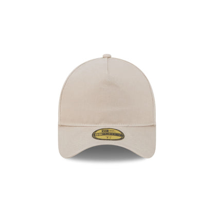 New Era Cap Cotton Twill Light Gray 59FORTY A-Frame Fitted Hat