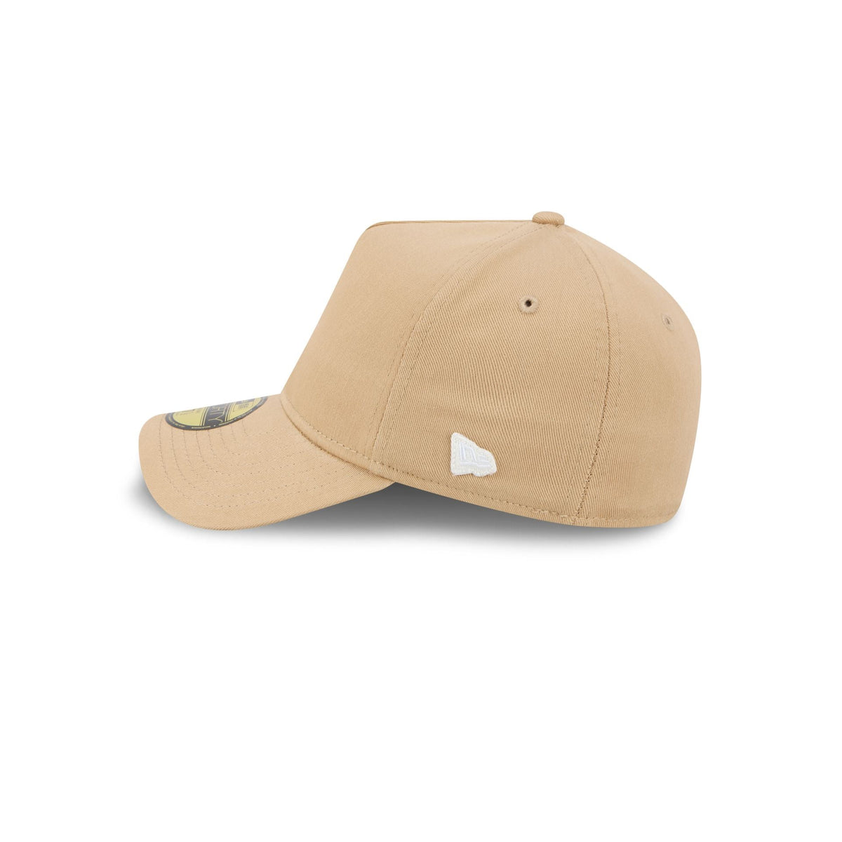 New Era Cap Cotton Twill Tan 59FORTY A-Frame Fitted Hat