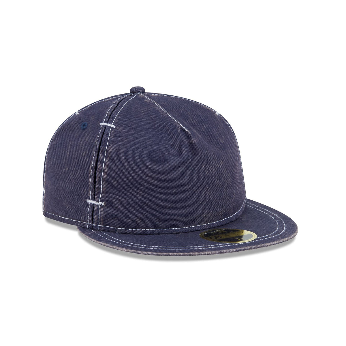 New Era Cap Denim Wash Retro Crown 59FIFTY Fitted Hat