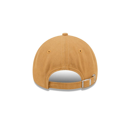 New Era Cap Orange Khaki Soft Wash 9FORTY A-Frame Unstructured Adjustable Hat