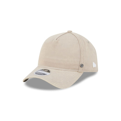 New Era Cap Gray Soft Wash 9FORTY A-Frame Unstructured Adjustable Hat