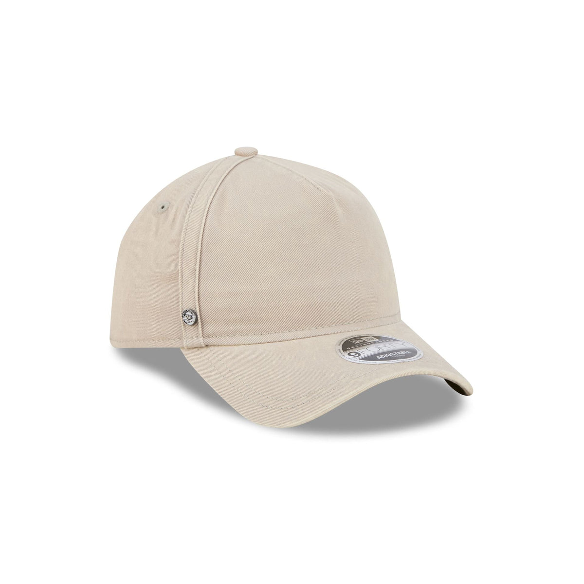New Era Cap Gray Soft Wash 9FORTY A-Frame Unstructured Adjustable Hat