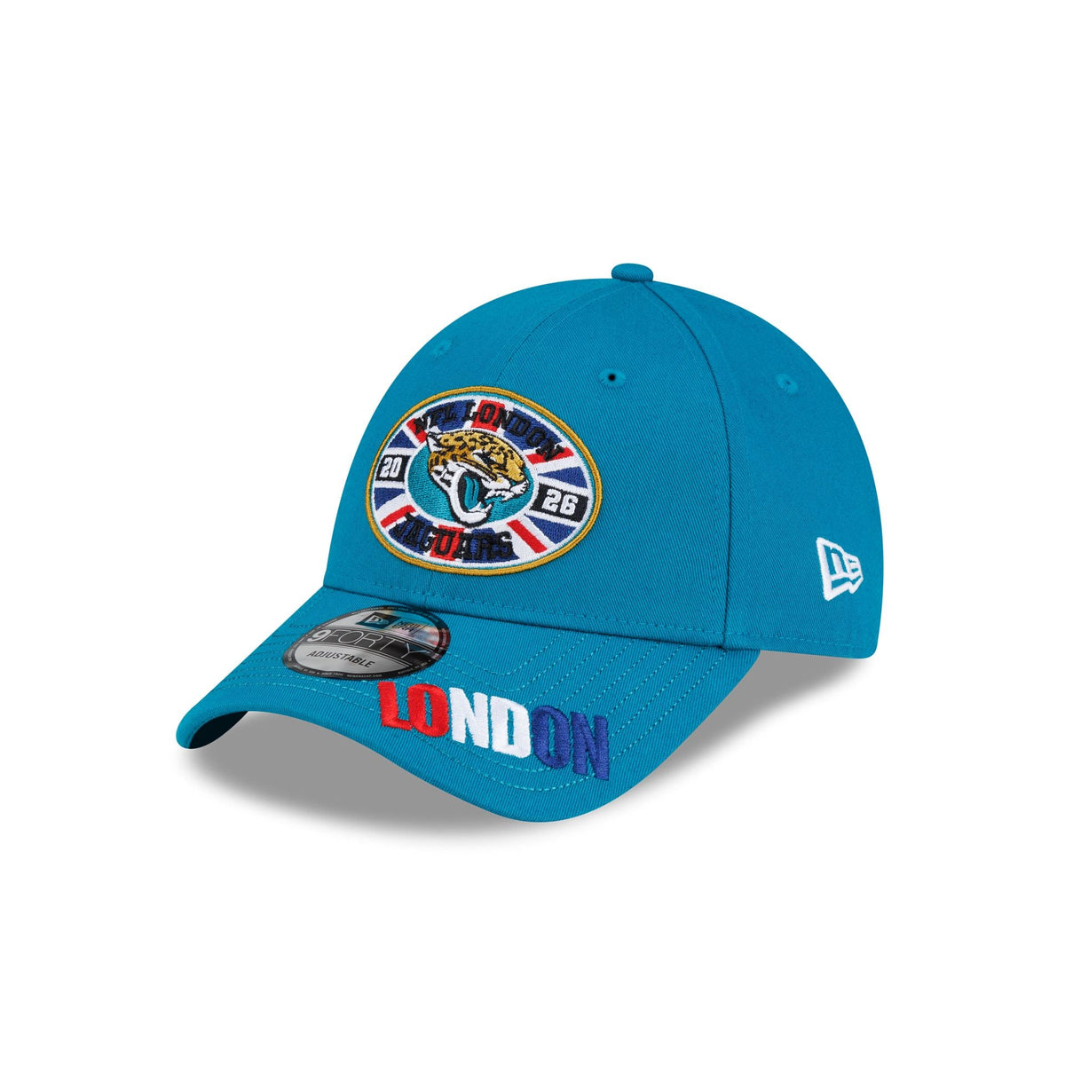 Jacksonville Jaguars 2026 International Games 9FORTY Snapback Hat