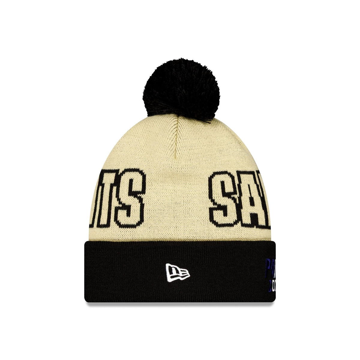 New Orleans Saints 2026 International Games Pom Knit Hat