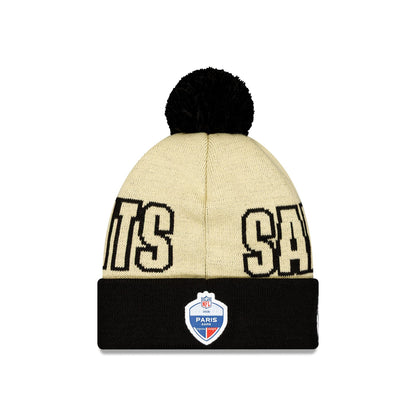 New Orleans Saints 2026 International Games Pom Knit Hat