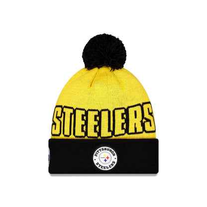 Pittsburgh Steelers 2026 International Games Pom Knit Hat