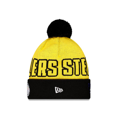 Pittsburgh Steelers 2026 International Games Pom Knit Hat