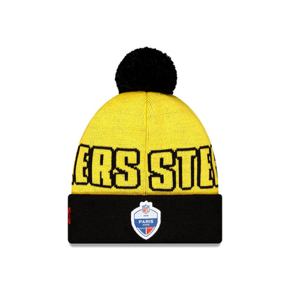 Pittsburgh Steelers 2026 International Games Pom Knit Hat