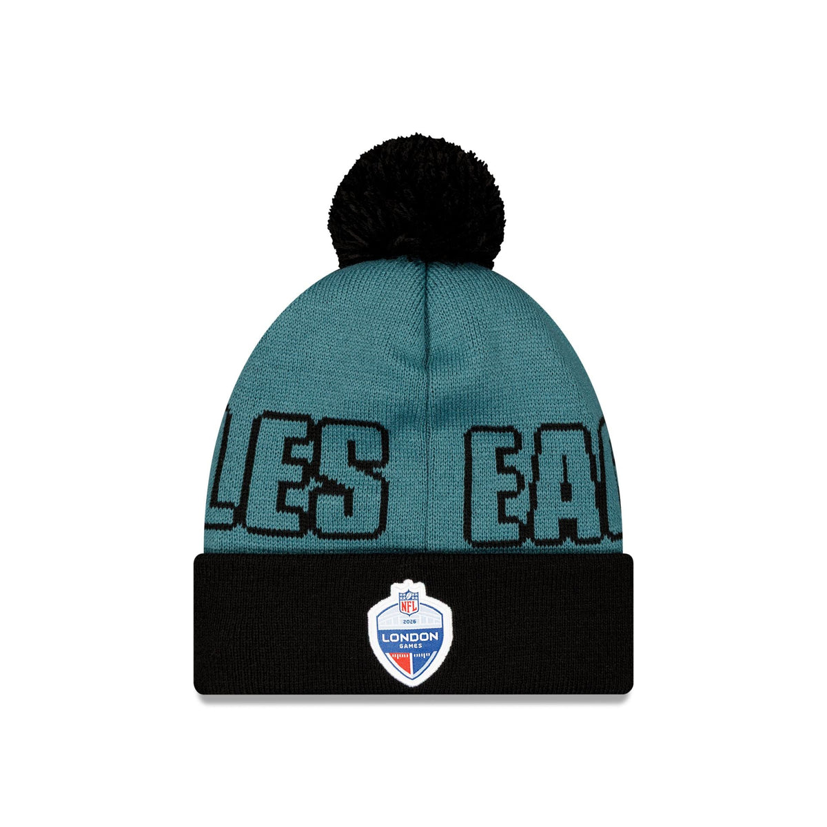 Philadelphia Eagles 2026 International Games Pom Knit Hat