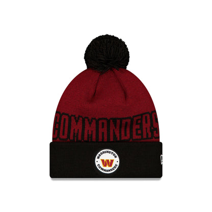 Washington Commanders 2026 International Games Pom Knit Hat