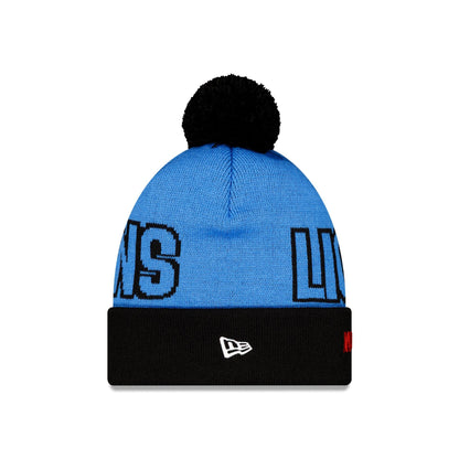 Detroit Lions 2026 International Games Pom Knit Hat