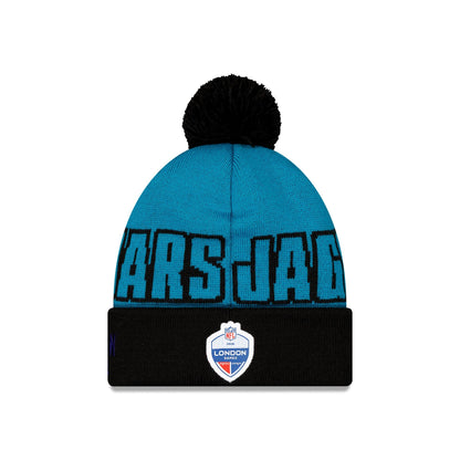 Jacksonville Jaguars 2026 International Games Pom Knit Hat