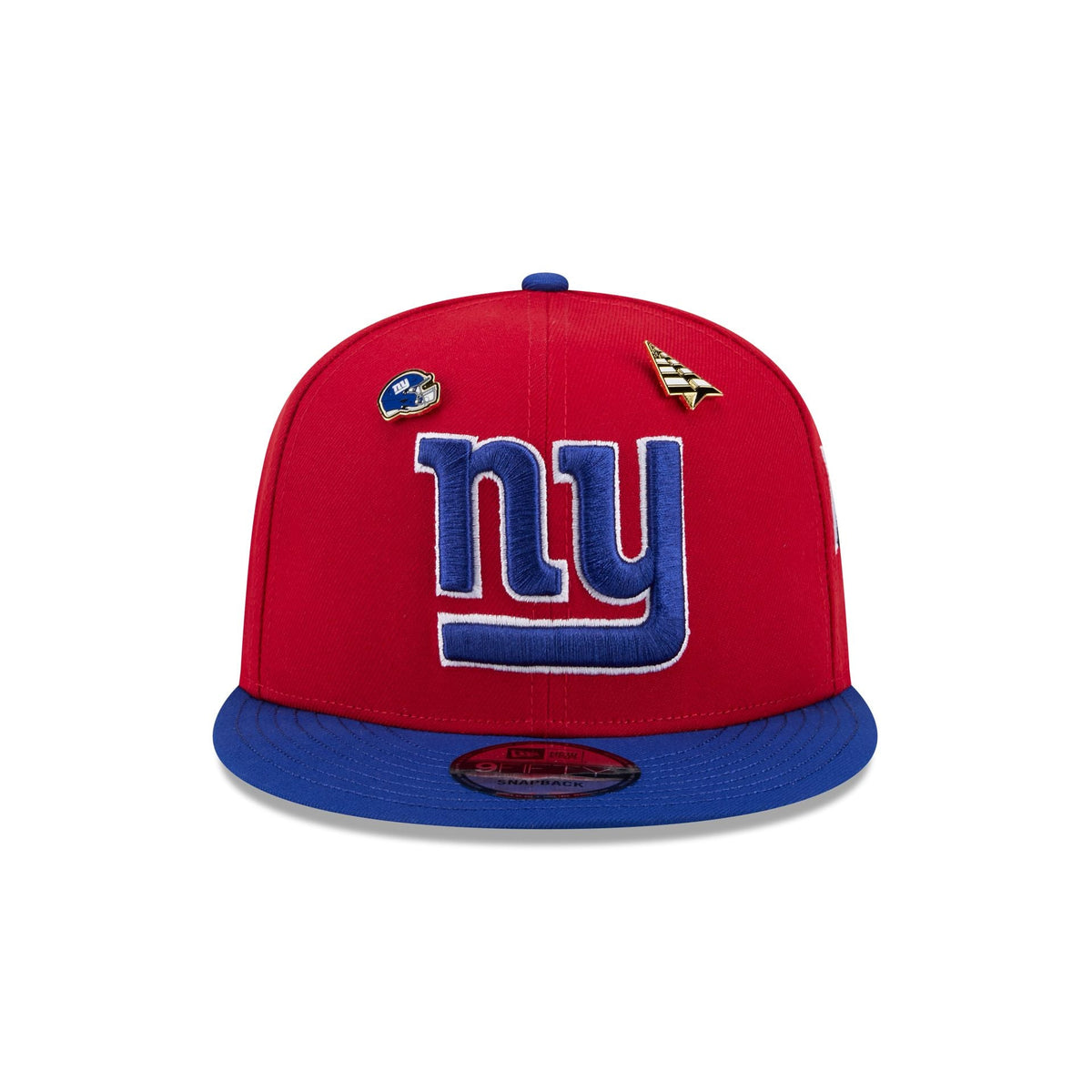 Paper Planes x New York Giants Red 9FIFTY Snapback Hat