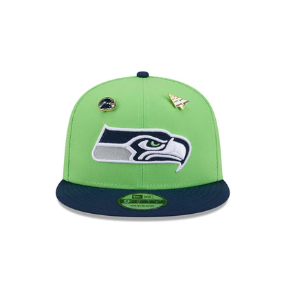 Paper Planes x Seattle Seahawks Green 9FIFTY Snapback Hat