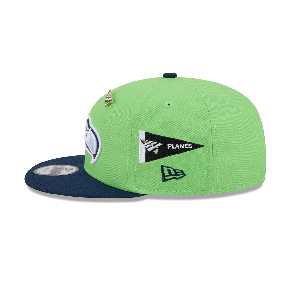 Paper Planes x Seattle Seahawks Green 9FIFTY Snapback Hat