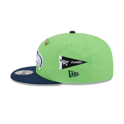 Paper Planes x Seattle Seahawks Green 9FIFTY Snapback Hat