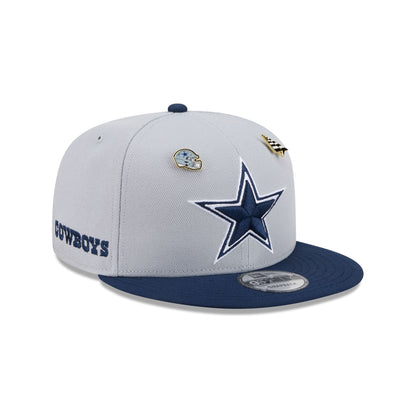 Paper Planes x Dallas Cowboys Gray 9FIFTY Snapback Hat